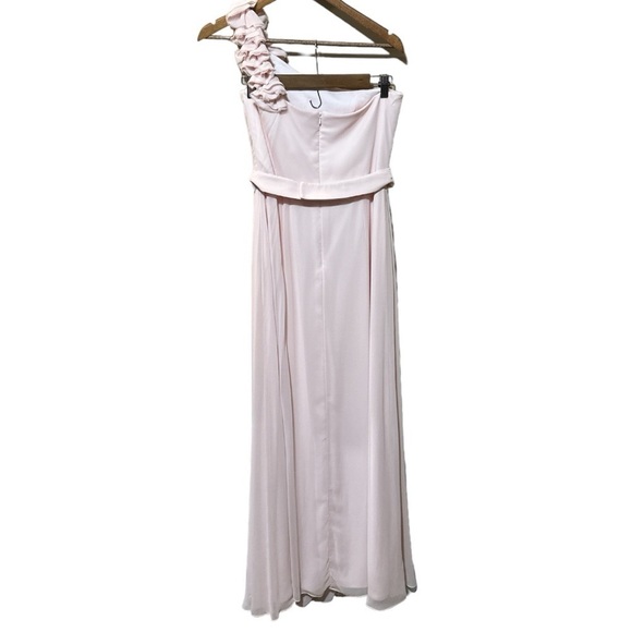 Like New- After Six - Bridesmaid Dress 6611 - size 6L - blush - Picture 4 of 7